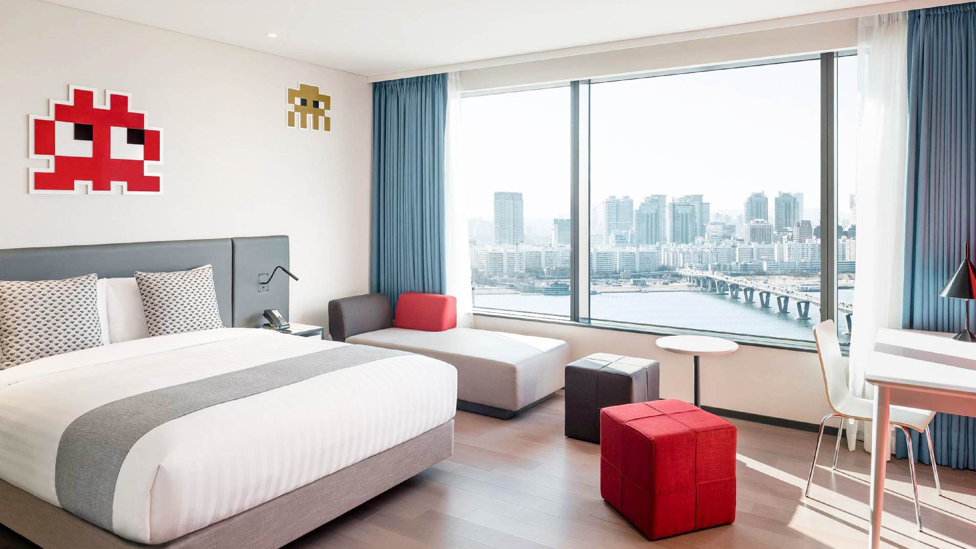 Hotel Whistlelark Jeju 客房空間